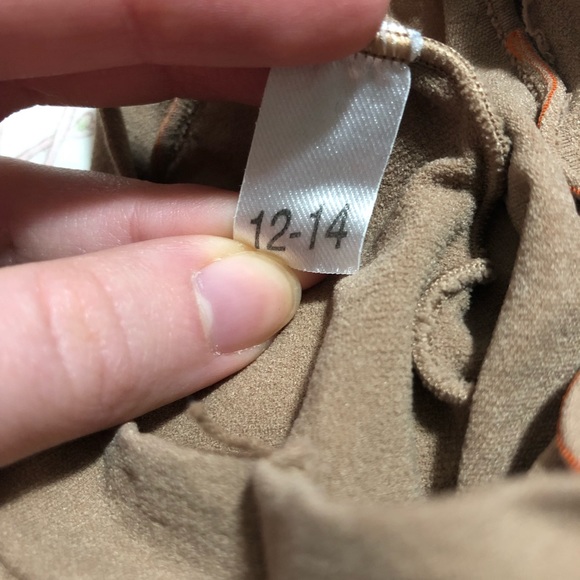 ✨2/$10✨ Kids Girls Thick Winter Nude Open Foot Tights - Picture 2 of 5